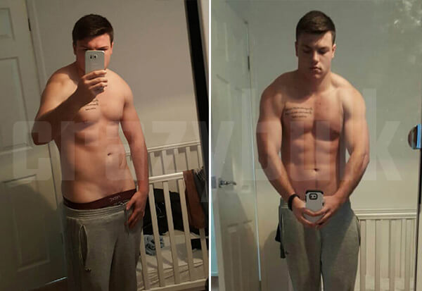 JAKE THE WRESTLER IS BACK ON WINNING FORM THANKS TO CRAZYBULK.